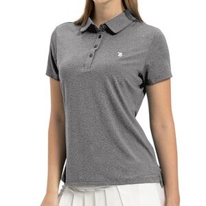 Women's Gray Polo Shirt Size XS NEW WITH TAGS
